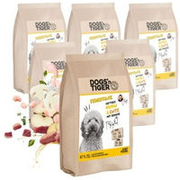 Produktbild von Dogs'n Tiger Federtanz Trockenfutter für Hunde Adult Huhn & Ente mit hohem Fleischanteil 6x2 kg