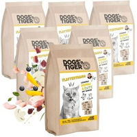 Produktbild von Dogs'n Tiger Flattertraum Hundefutter Huhn & Ente getreidefrei mit hohem Fleischanteil 6x1,5 kg