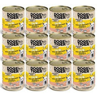 Produktbild von Dogs'n Tiger Gaudi Hundefutter Adult Huhn und Truthahn mit Stückchen in Sauce getreidefrei 12x 800 g - 12 x 800 g
