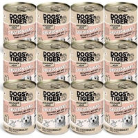 Produktbild von Dogs'n Tiger Grünschnabel Junior Hundefutter mit Huhn Reis und Gemüse 12x 400 g - 12 x 400 g