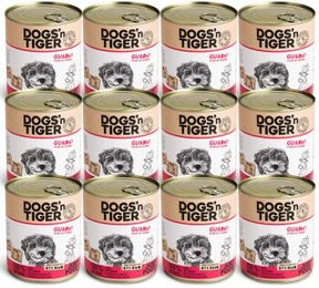 Dogs'n Tiger Guadn Adult Hundefutter Nassfutter Rind mit hohem Fleischanteil 12x 800 g - 12 x 800 g – Bild 1 von 6