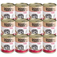Produktbild von Dogs'n Tiger Guadn Adult Hundefutter Nassfutter Rind mit hohem Fleischanteil 12x 800 g - 12 x 800 g