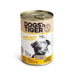Dogs'n Tiger Hundefutter 6 kg - 6 x 400 g – Bild 1 von 1