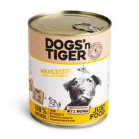 Produktbild von Dogs'n Tiger Hundefutter Mahlzeit 6 kg - 6 x 800 g