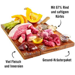 Dogs'n Tiger Hundefutter Rind Stückchen in Sauce Sensitive 6x400 g - 6 x 400 g – Bild 1 von 2