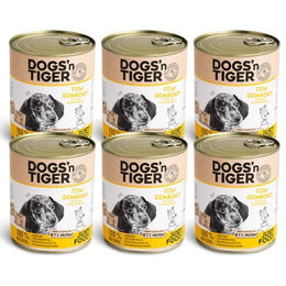 Dogs'n Tiger Junior Hund Nassfutter Welpen Huhn mit Süßkartoffel Getreidefrei 6x 800g - 6 x 800 g – Bild 1 von 9