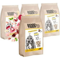 Produktbild von Dogs'n Tiger Junior Hundefutter Welpe Huhn & Gemüse 4x2 kg