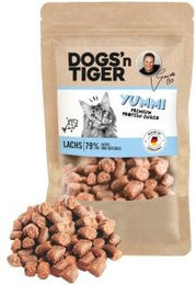 Dogs'n Tiger Katzen Leckerli Yummi Lachs Adult 10x50 g – Bild 1 von 3