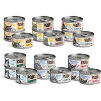 Produktbild von Dogs'n Tiger Katzen Nassfutter Adult Filet olé Mixpaket Getreidefrei ohne Zucker 18x 70g - 18 x 70 g