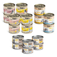 Produktbild von Dogs’n Tiger Katzenfutter Adult Nassfutter Mix Huhn Lachs Thunfisch Getreidefrei 18er Set - 18 x 200 g