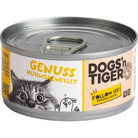 Produktbild von Dogs'n Tiger Katzennassfutter Hühnerfilet in Sauce für erwachsene Katzen getreidefrei ohne Zucker 12 x 70 g - 12 x 70 g