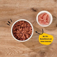 Produktbild von Dogs'n Tiger Köstlich Premium Nassfutter für Katzen Adult Pute Stückchen in Sauce Getreidefrei 6 x 200 g - 6 x 200 g