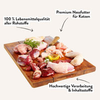 Produktbild von Dogs'n Tiger Labsal Senior Nassfutter Hund Huhn Getreidefrei mit hohem Fleischanteil 6x200g