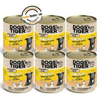 Produktbild von Dogs’n Tiger Proviant Hundefutter Adult Huhn und Ente mit Stückchen in Sauce getreidefrei 6x800g - 6 x 800 g