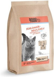 Dogs'n Tiger Schlemmermäulchen Katzentrockenfutter Adult Truthahn & Lachs Getreidefrei mit hohem Fleischanteil 1,5 kg - 1,5 kg – Bild 1 von 6