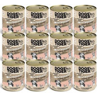 Produktbild von Dogs'n Tiger Sonntagsjäger Hundefutter Nassfutter Adult mit Wild und Geflügel getreidefrei 12x 800 g - 12 x 800 g