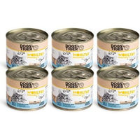 Produktbild von Dogs'n Tiger Wohltat Hundefutter Huhn und Lachs Stückchen in Sauce getreidefrei 6x200 g - 6 x 200 g