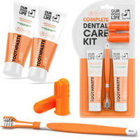 Produktbild von DogsLife Dental Kit Zahnpflege aus Silikon in Orange