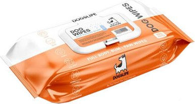 Dogslife Hundepflege-Feuchttücher Orange 100 Stück – Bild 1 von 3