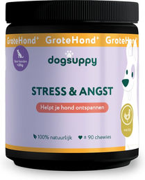 DogSuppy Anti-Stress und Angst Beruhigung für große Hunde mit Insekten 90 Stück – Bild 1 von 1