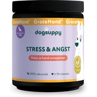 Produktbild von DogSuppy Anti-Stress und Angst Beruhigung für große Hunde mit Insekten 90 Stück