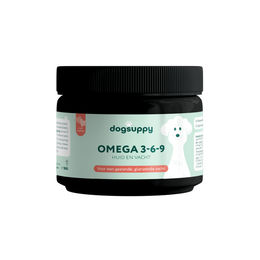 Produktbild von DogSuppy Haut & Fell Supplement für Hunde mit Vitaminen und Probiotika 60 Stück