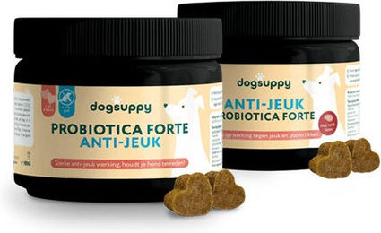 DogSuppy Probiotika Forte Anti-Juckreiz Funktionssnack für Hunde mit Rind 60 Stück – Bild 1 von 3