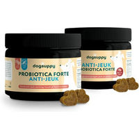 Produktbild von DogSuppy Probiotika Forte Anti-Juckreiz Funktionssnack für Hunde mit Rind 60 Stück