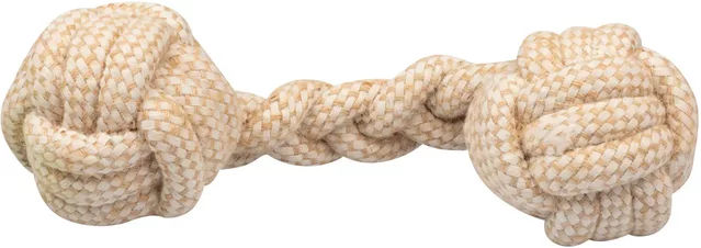 Produktbild von Dogu Kauspielzeug Jute-Gewichtheber Seil Beige