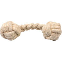 Produktbild von Dogu Kauspielzeug Jute-Gewichtheber XL in Beige