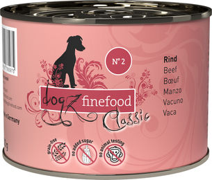Dogz Finefood Classic No. 02 Hundefutter Rind 200 g - 6 x 200 g – Bild 1 von 2