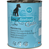 Produktbild von Dogz Finefood Classic No. 12 Hundefutter Wild und Hering 400 g