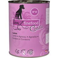 Produktbild von Dogz Finefood Hundefutter Nass Lamm mit hohem Fleischanteil 400 g Dose - 6 x 400 g