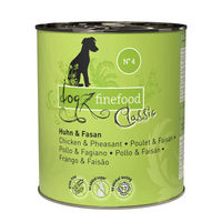 Produktbild von Dogz Finefood No. 04 Hundefutter Huhn & Fasan 12x800g