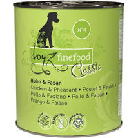 Produktbild von Dogz Finefood No. 04 Hundefutter Huhn und Fasan 12x800g