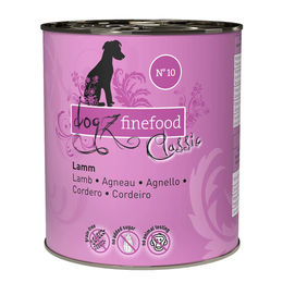Produktbild von Dogz Finefood No. 10 Hundefutter Lamm 12x800g