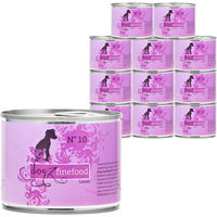 Produktbild von Dogz Finefood No. 10 Hundefutter Lamm ohne Konservierungsstoffe 12x200g