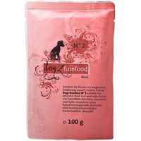 Produktbild von Dogz Finefood No. 2 Hundefutter Rind ohne Zucker 12x100g