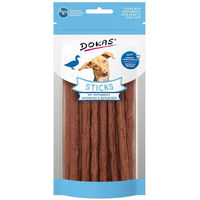 Produktbild von Dokas Belohnungssnack Sticks mit Entenbrust, Entenherz und Entenleber 4x60g