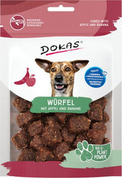 Produktbild von Dokas Belohnungssnack Würfel Apfel & Banane Vegan Ohne Zucker 8 x 105 g - 8 x 105 g