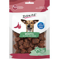 Produktbild von Dokas Belohnungssnack Würfel Apfel & Banane Vegan Ohne Zucker 8 x 105 g - 8 x 105 g