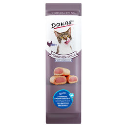 Dokas Cat Leckerli Hühnchen-Rolle mit Thunfisch 32 x 10 g - 32 x 10 g – Bild 1 von 2