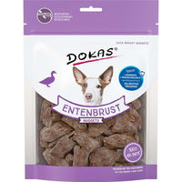 Produktbild von Dokas Entenbrust Nuggets Belohnungssnack für Hunde getreidefrei 2x110g