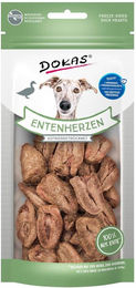 Produktbild von Dokas Entenherzen gefriergetrockneter Belohnungssnack 4x22g