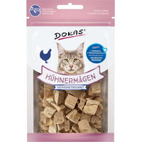 Produktbild von Dokas Gefriergetrocknete Hühnermägen für Hunde 6x12g