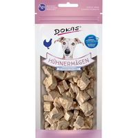 Produktbild von Dokas Gefriergetrocknete Hühnermägen Monoprotein Hundetrockenfleisch 3x20g
