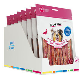 Dokas Getreidefreier Hundesnack Entenbrust in Streifen Monoprotein Glutenfrei 8x 250g - 8 x 250 g – Bild 1 von 5