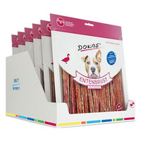 Produktbild von Dokas Getreidefreies Trockenfleisch Entenbrustfilet in Streifen für Hunde Adult 500 g 6er Pack
