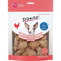 Produktbild von Dokas Hühnerbrust Nuggets Belohnungssnack Huhn Light 5x110g