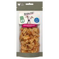 Produktbild von Dokas Hund Snack Hühnerbrust in Stücken Trockenfleisch Monoprotein 50 g - 11 x 50 g